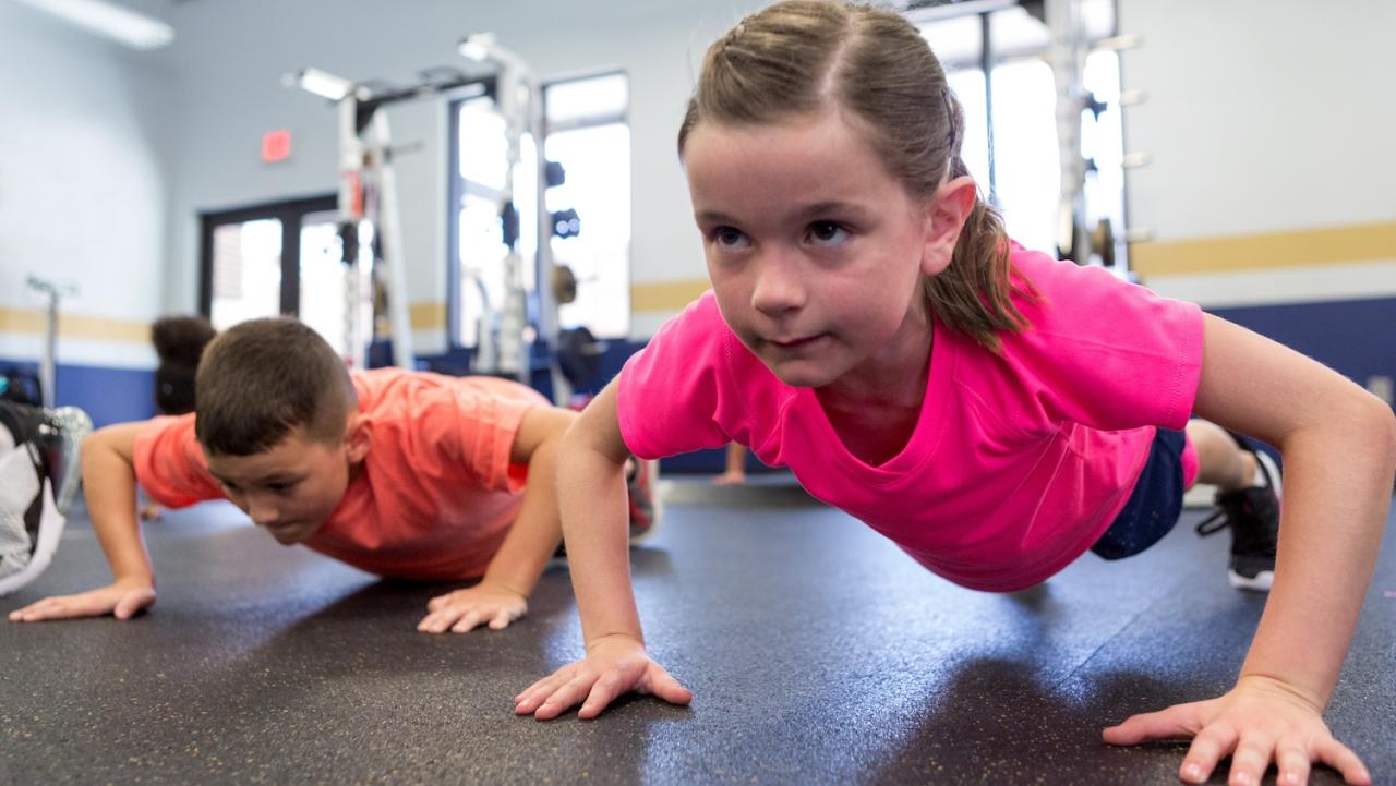 Entrenamiento de fuerza para niños